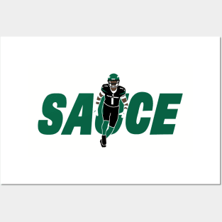 Sauce 1, New York Football design Posters and Art